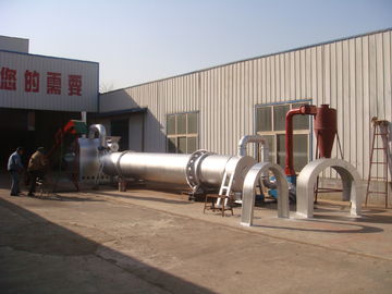 China o secador de cilindro giratório de madeira de 1100KG 1-1.5T/H engrossou a placa L2.1*W1.8*H1.95 M do ferro fornecedor