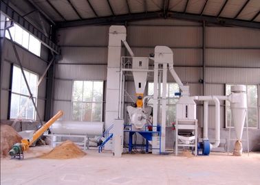 China Equipamento de produção de madeira da pelota da automatização alta com transporte de Belf, separador refrigerando fornecedor